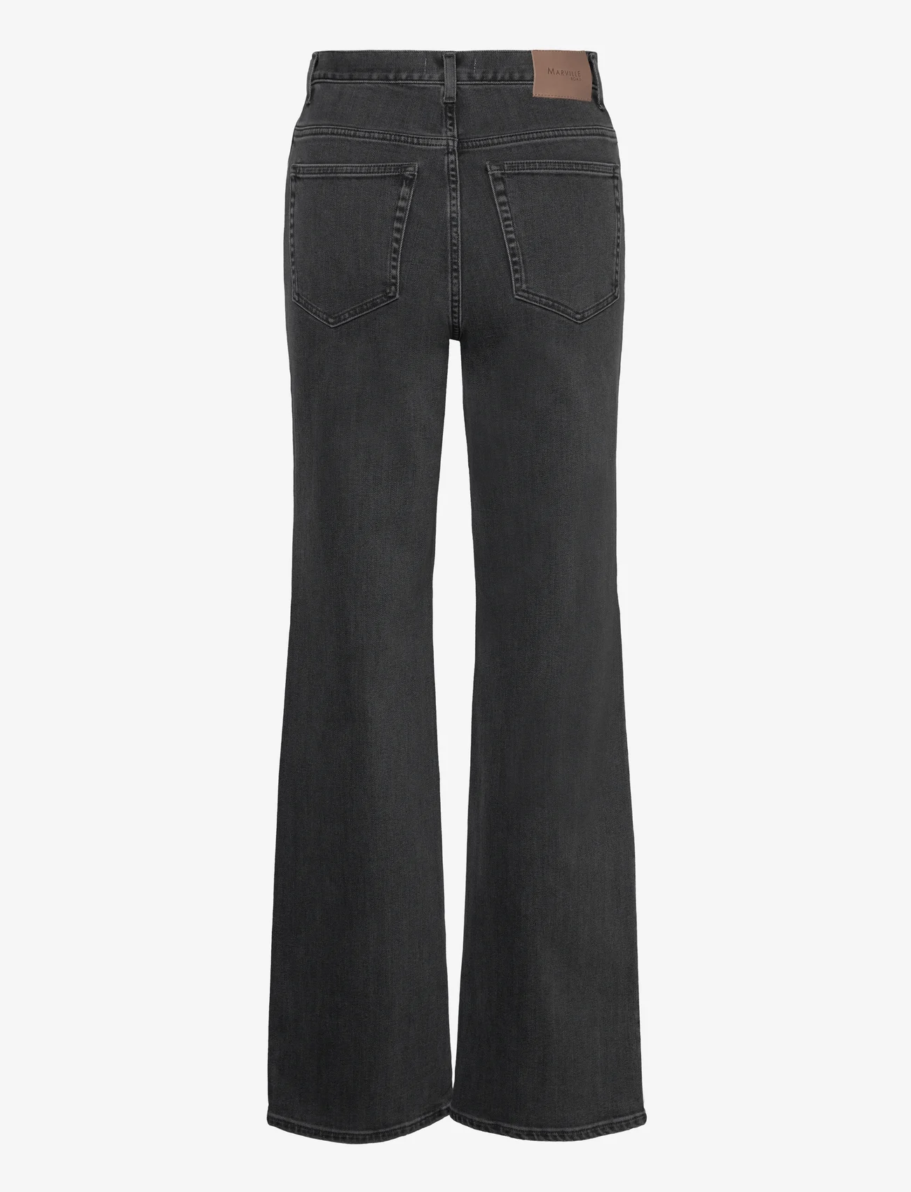 Marville Road - The Wide Long Denim - wide leg jeans - grey wash - 1
