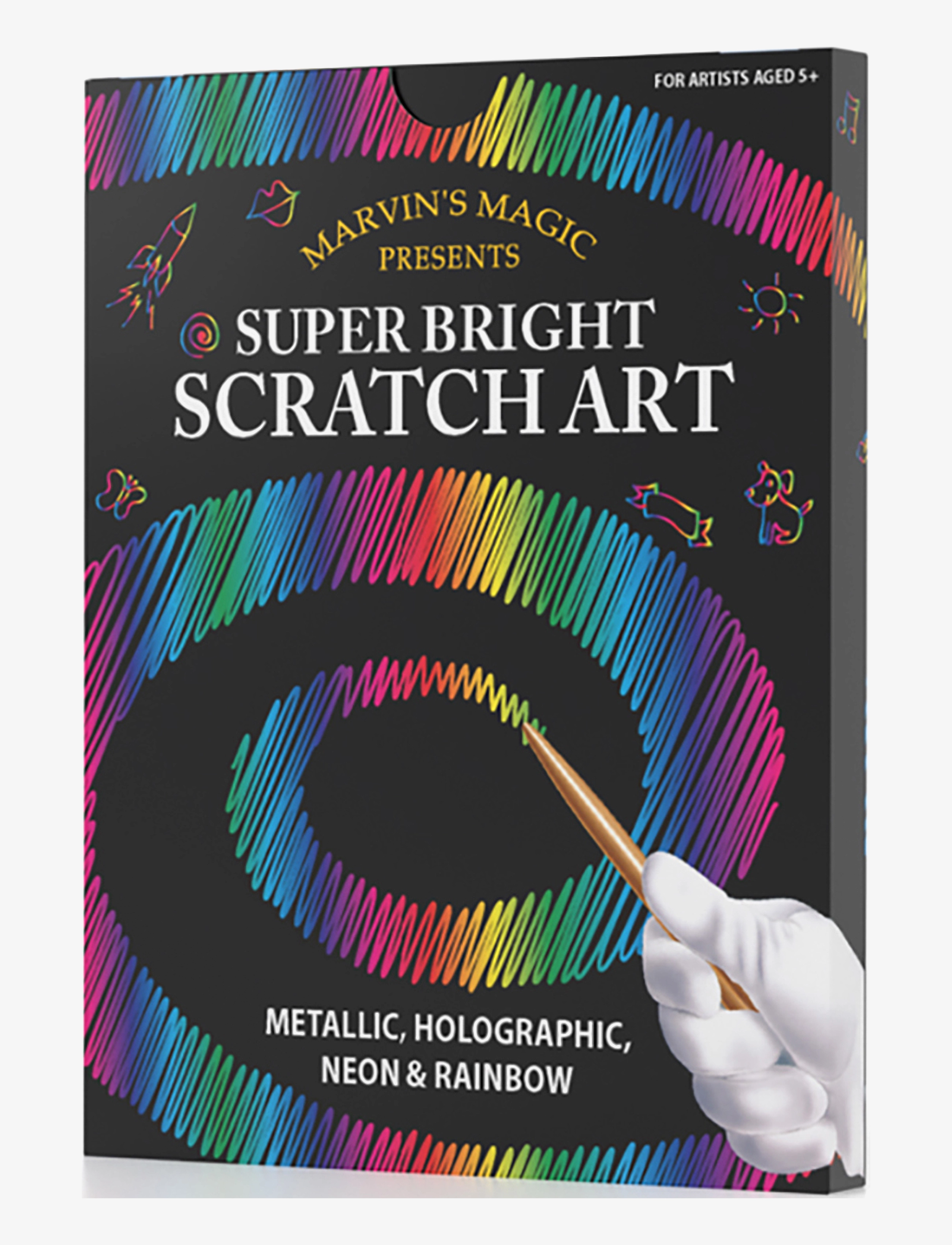 Marvin's Magic Magic Super Bright Scratch Art - Last chance - MULTI / multi