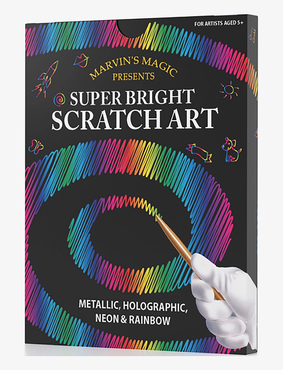 Marvin's Magic - Magic Super Bright Scratch Art - livre de coloriage - multi - 1
