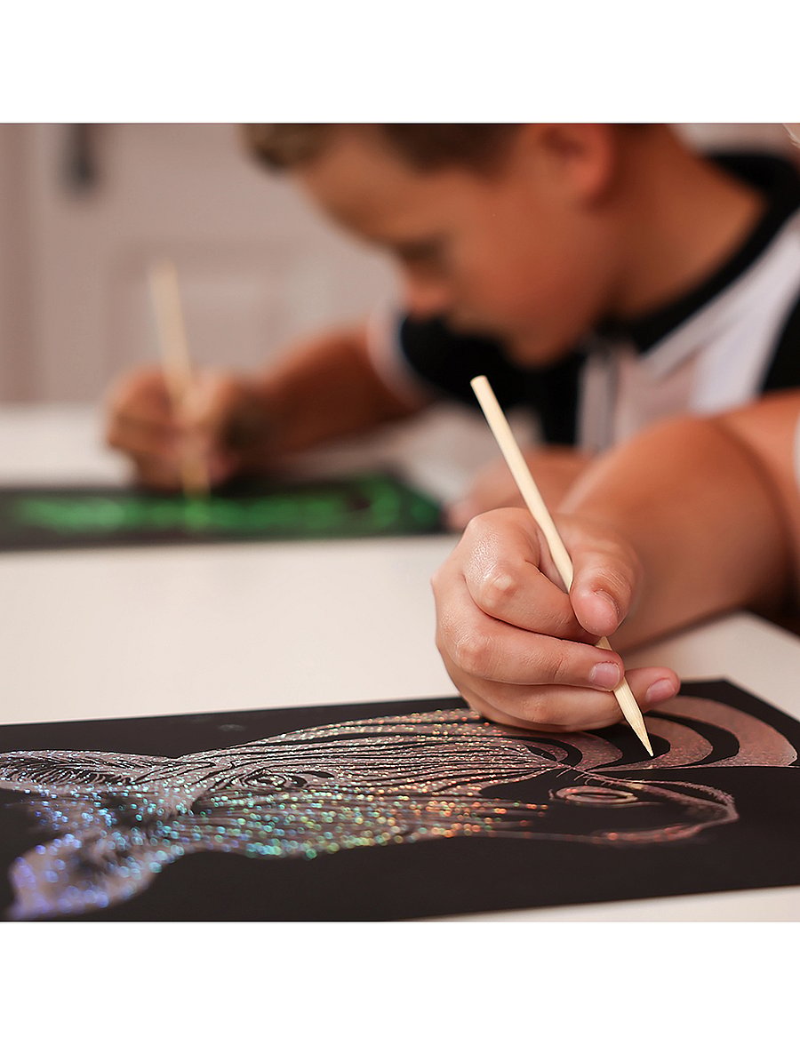 Marvin's Magic - Magic Super Bright Scratch Art - livre de coloriage - multi - 0