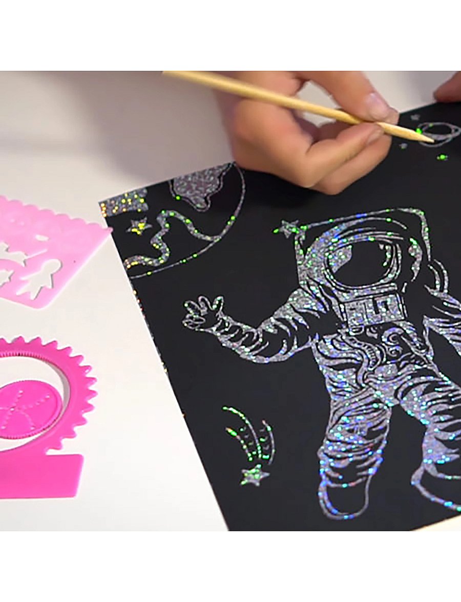 Marvin's Magic - Magic Super Bright Scratch Art - livre de coloriage - multi - 3