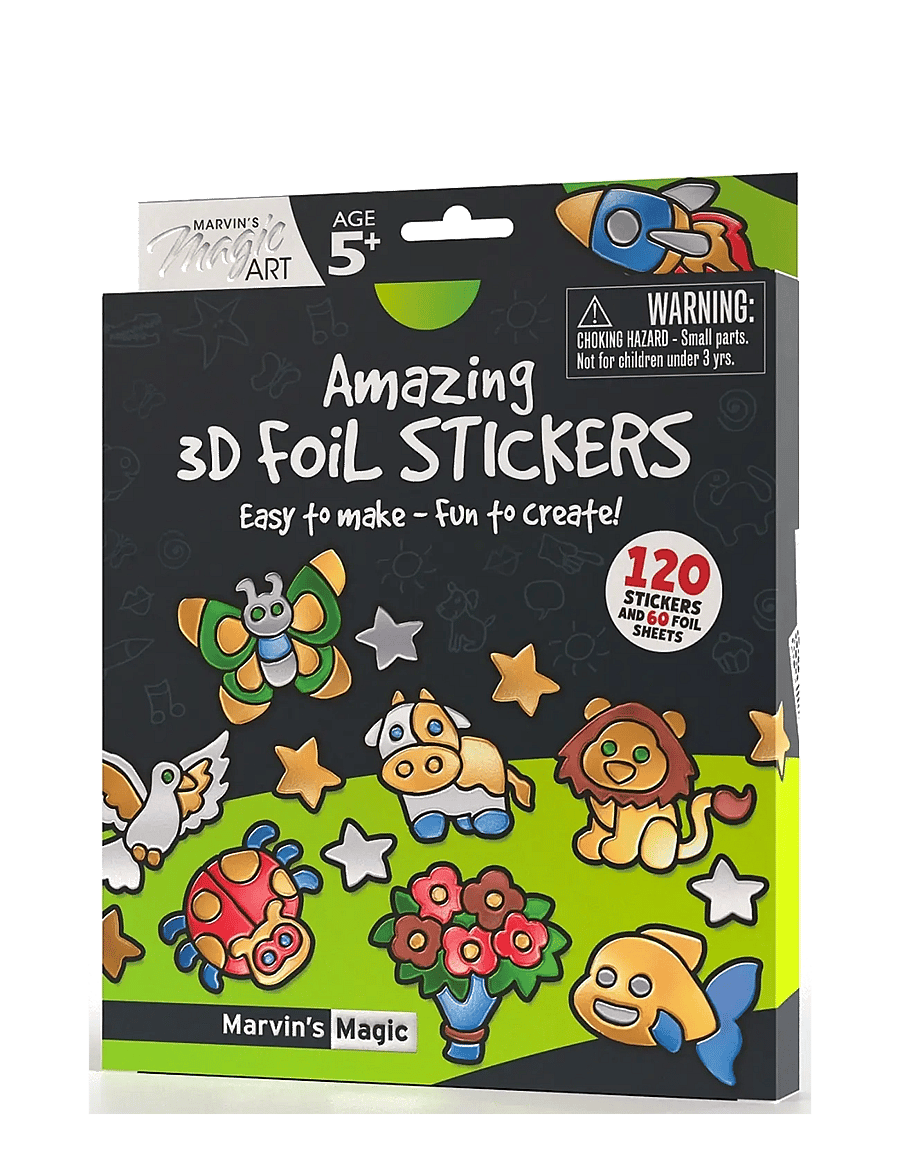 Marvin's Magic - Foil Stickers - Amazing 3D - aufkleber - multi - 0