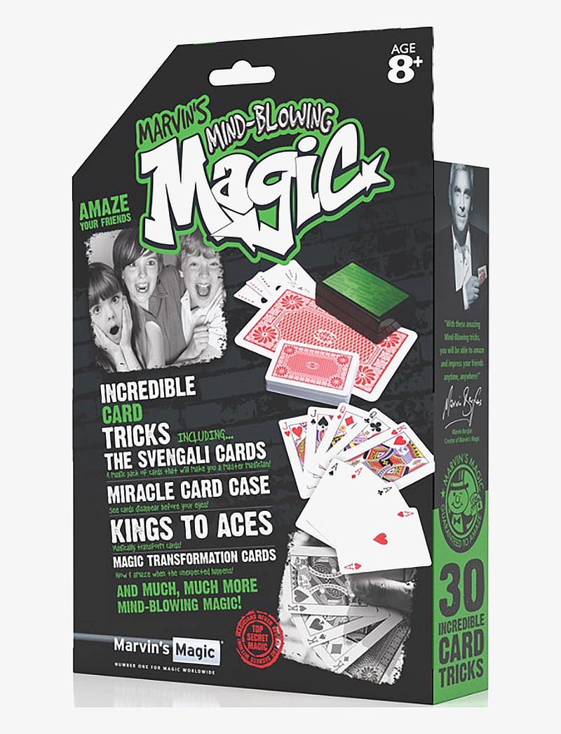 Marvin's Magic - Marvin's Magic 25 Incredible Card Tricks - kaardimängud - green - 1