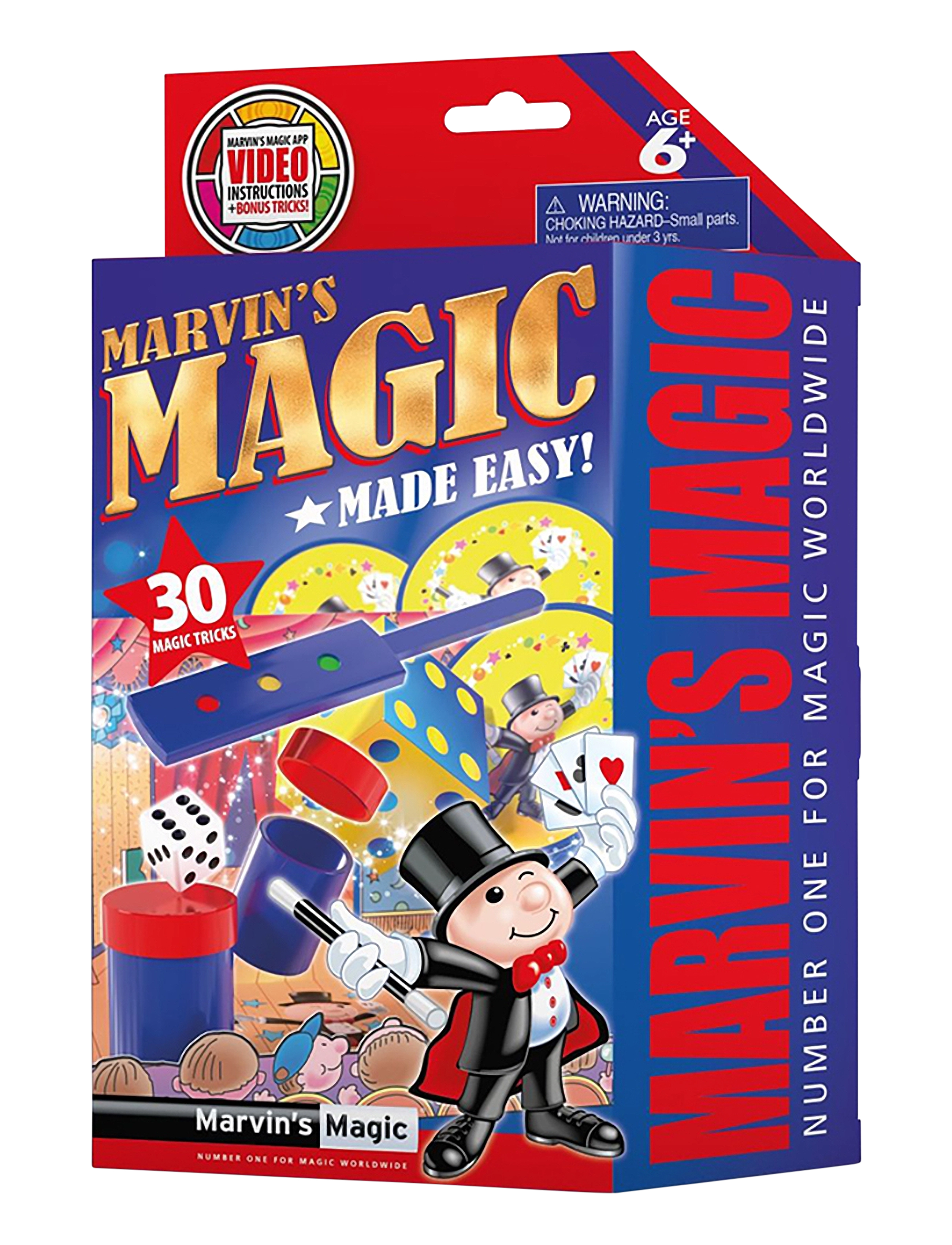 Marvin's Magic Amazing Tricks 3, One Size, Games, Rot - Card Kinder