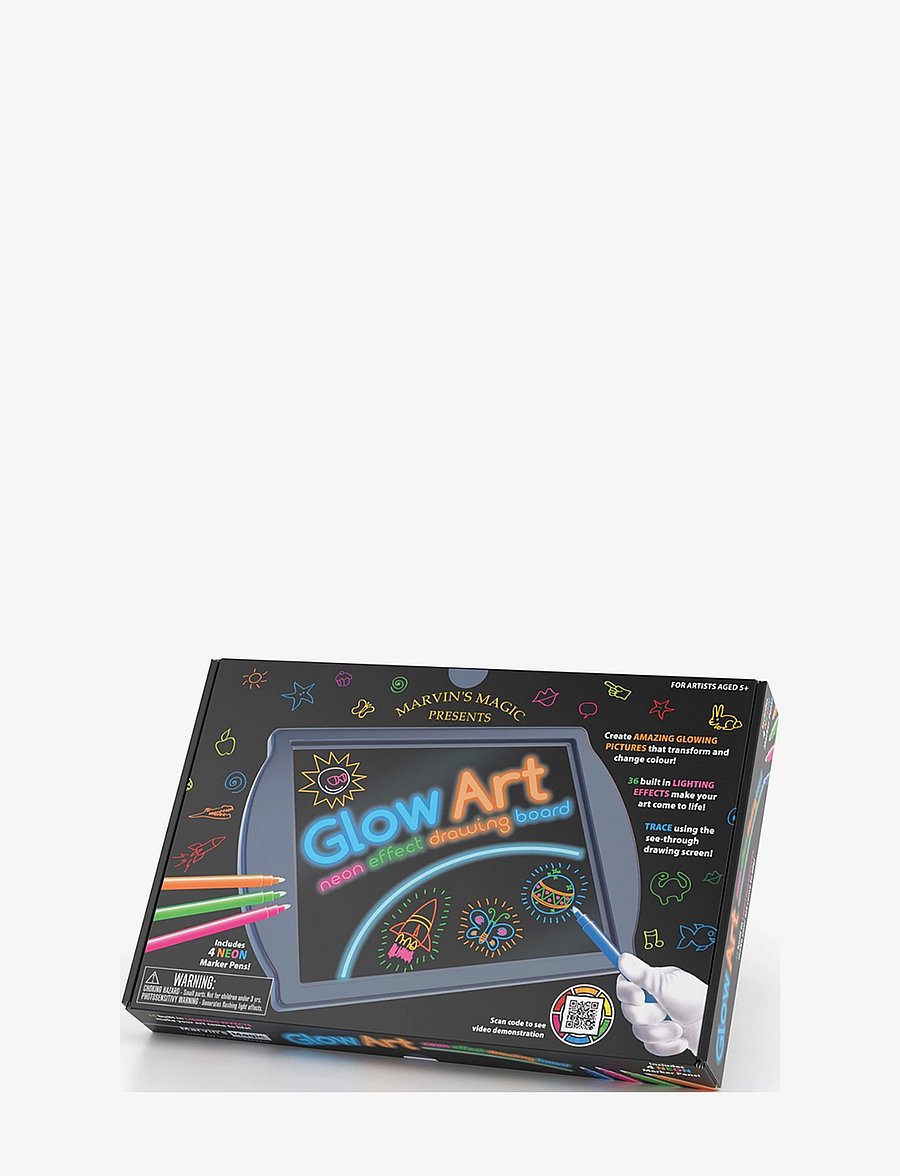 Marvin's Magic - Glow Art - Black - joonistustahvlid - black - 2