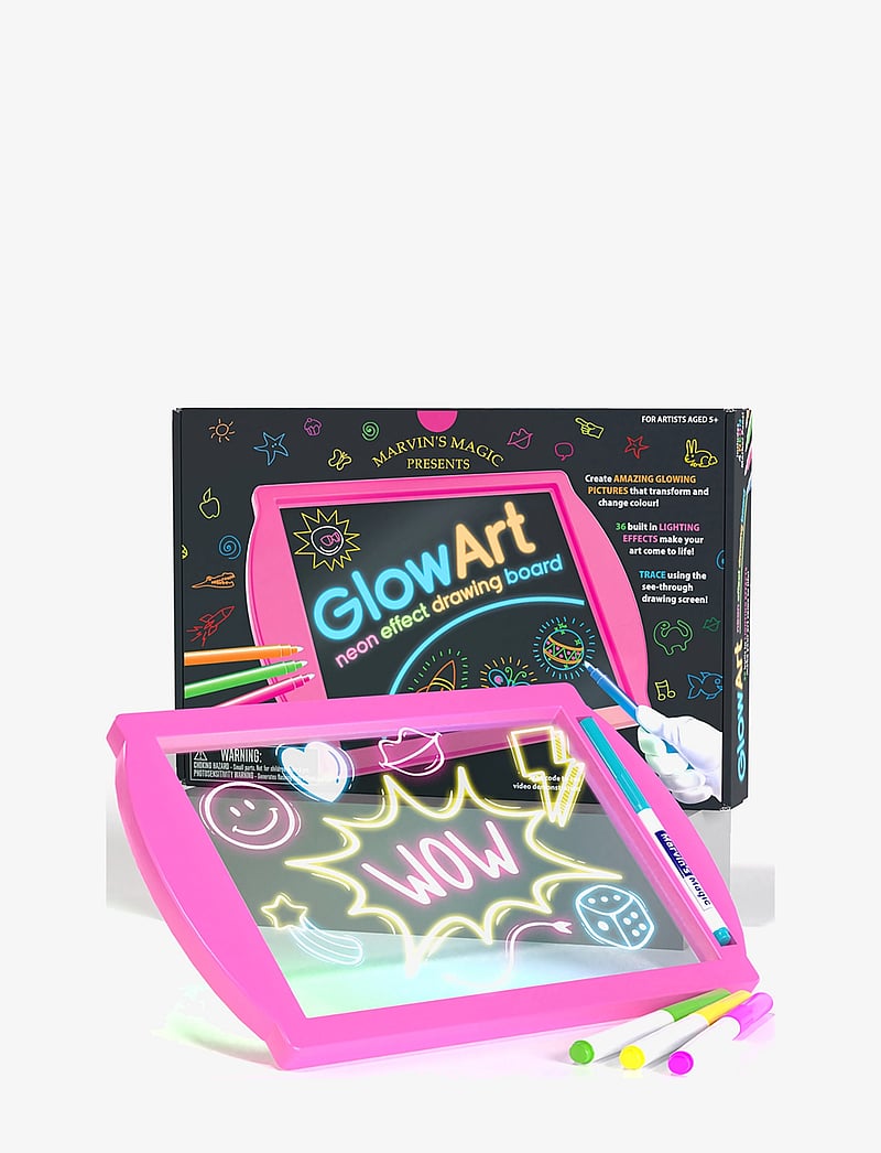 Marvin's Magic - Glow Art - Pink - joonistustahvlid - pink - 1
