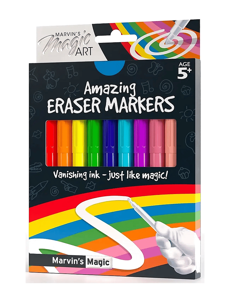 Marvin's Magic - Magic Pens - Erase - värvid - multi - 0