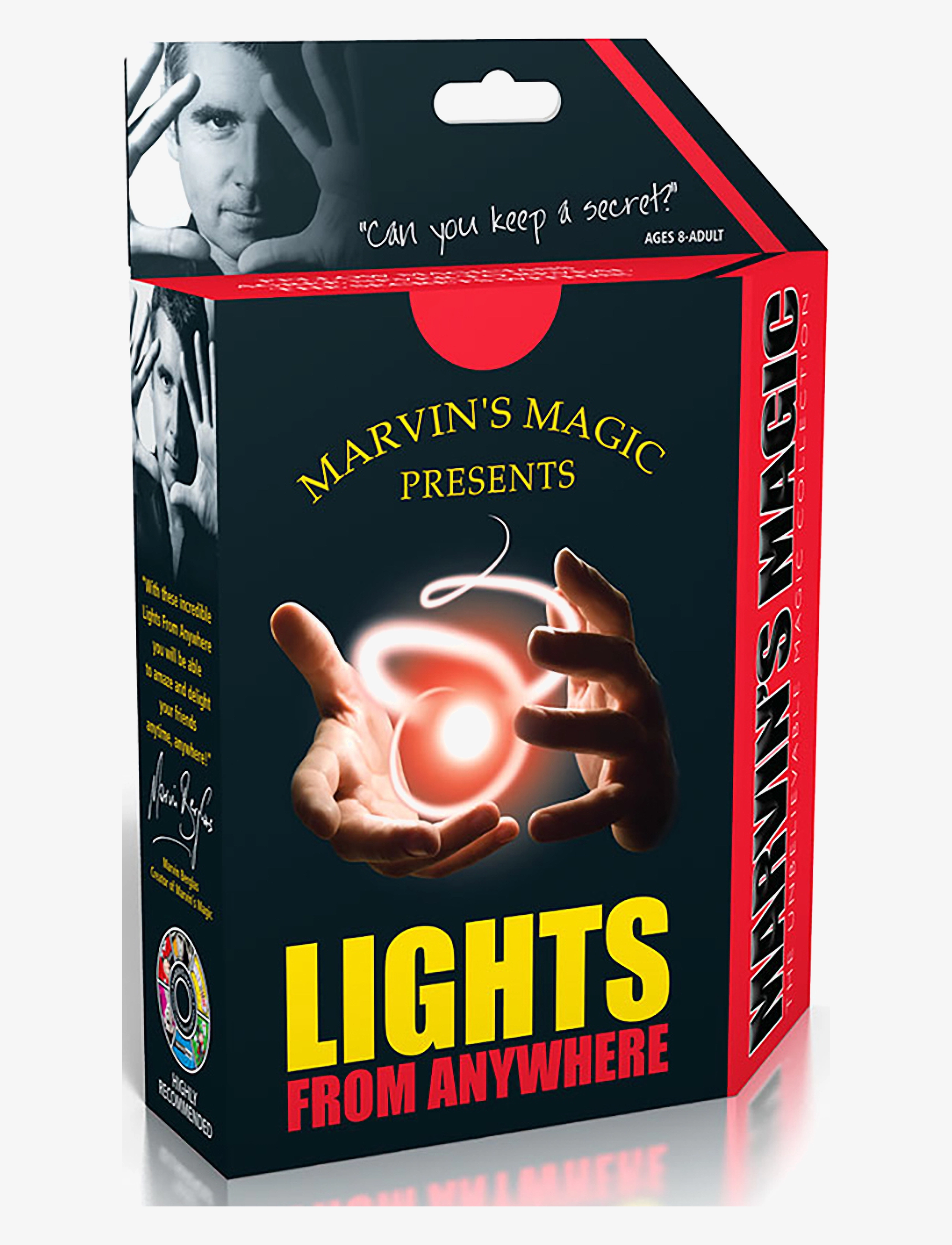 Marvin's Magic Light Junior, One Size, Games, Rot - Active Kinder