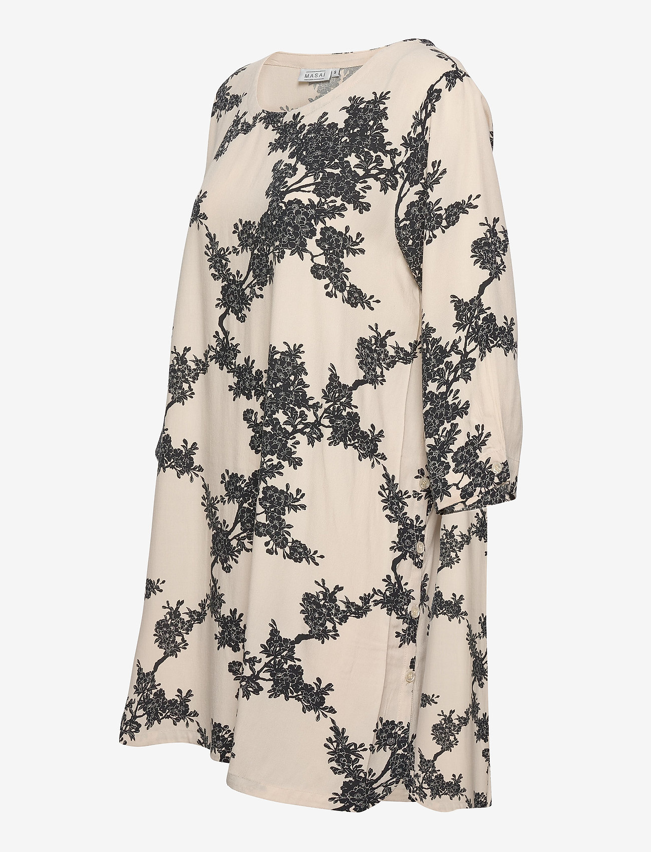 Masai - Garnetta - midikleider - black - 2