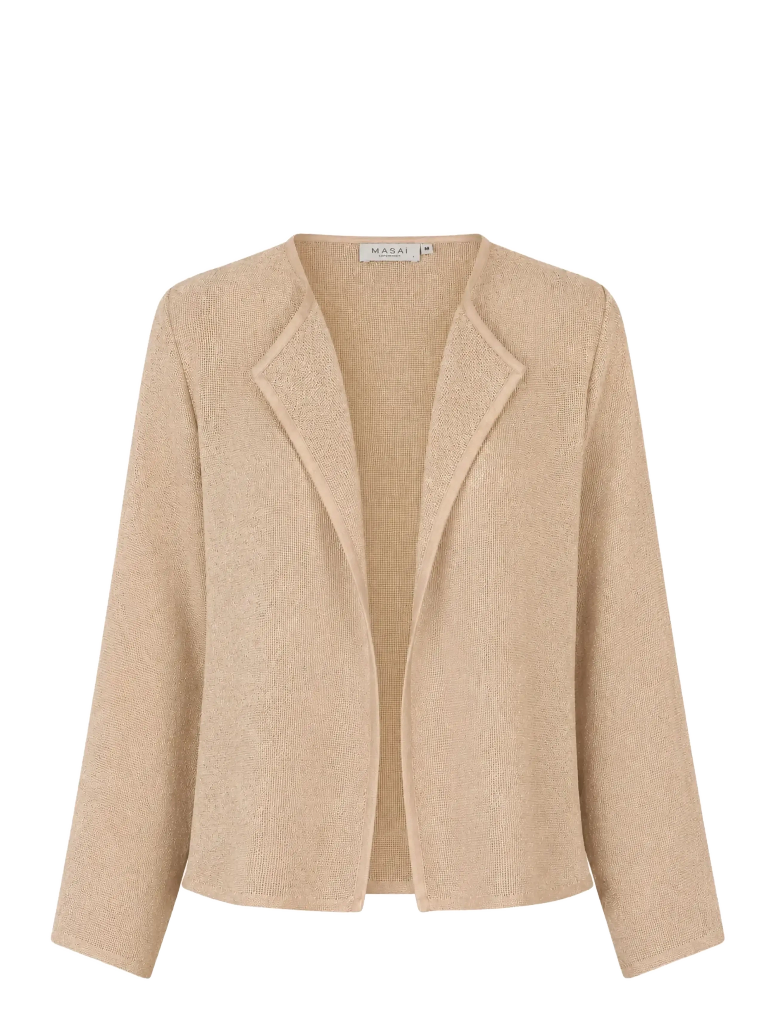 Masai Majulitta, L, Knitwear, Beige - Cardigans, Frauen