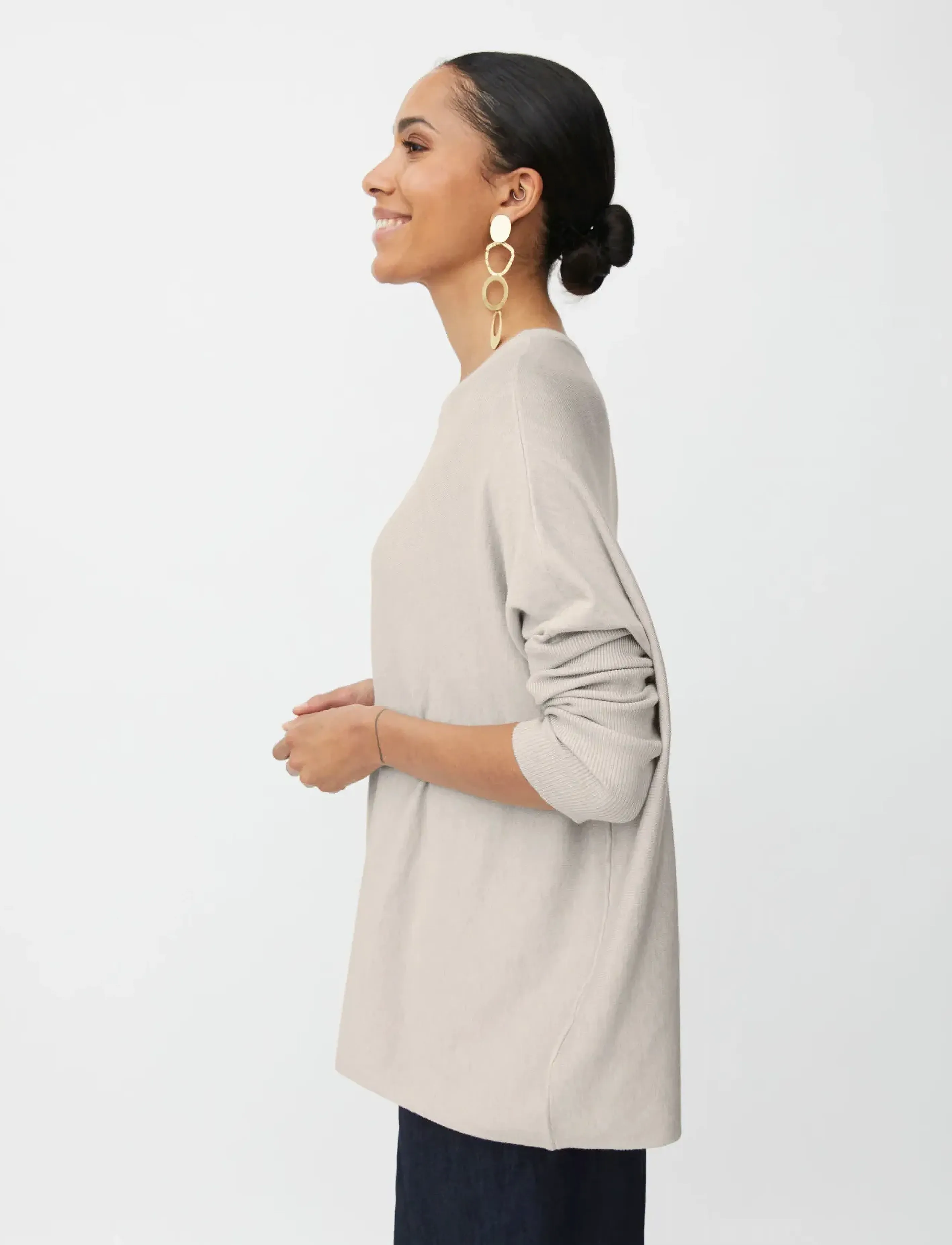 Masai - MaFanasi - jumpers - l beige mel - 5