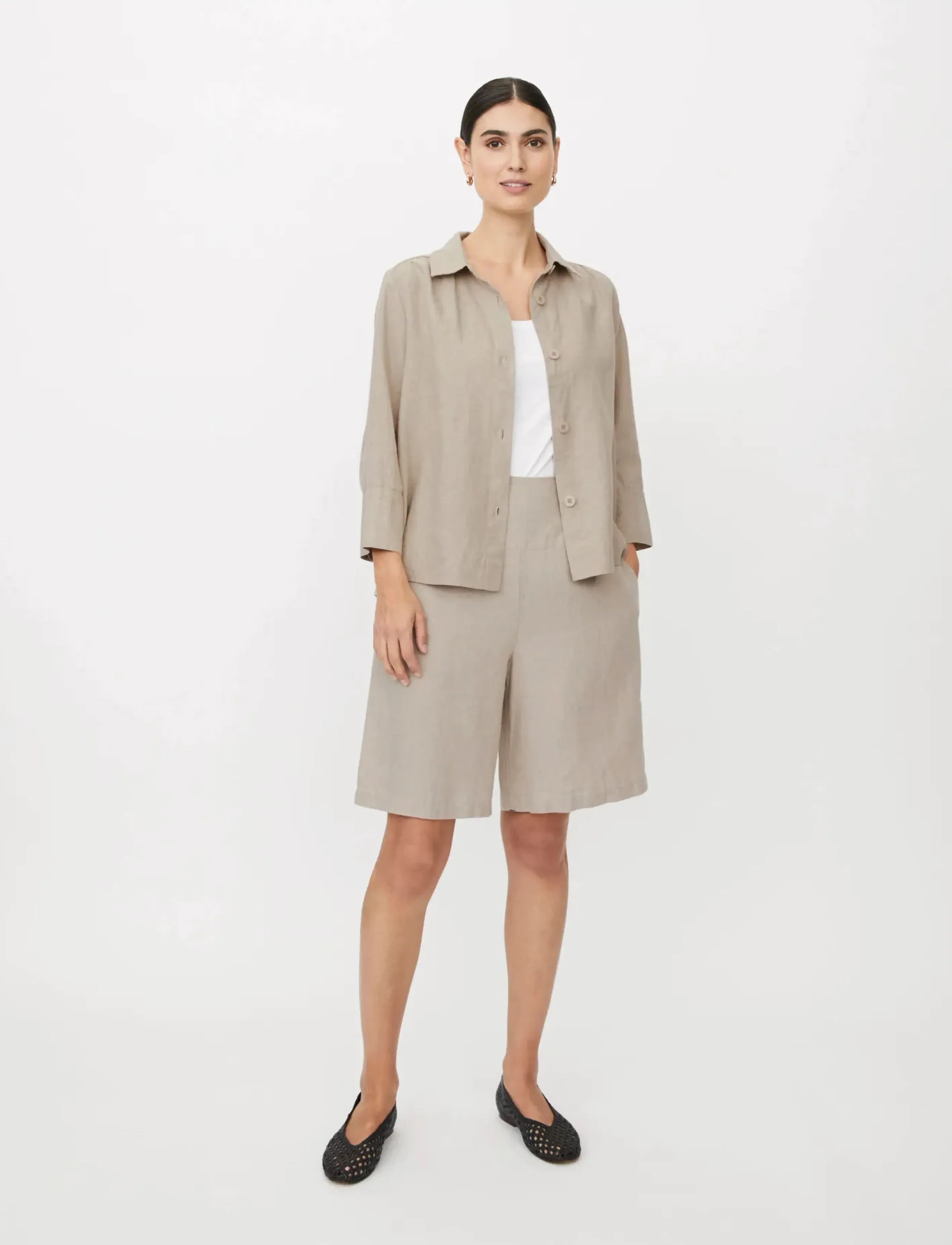 Masai - MaPinja - linshorts - natural - 5