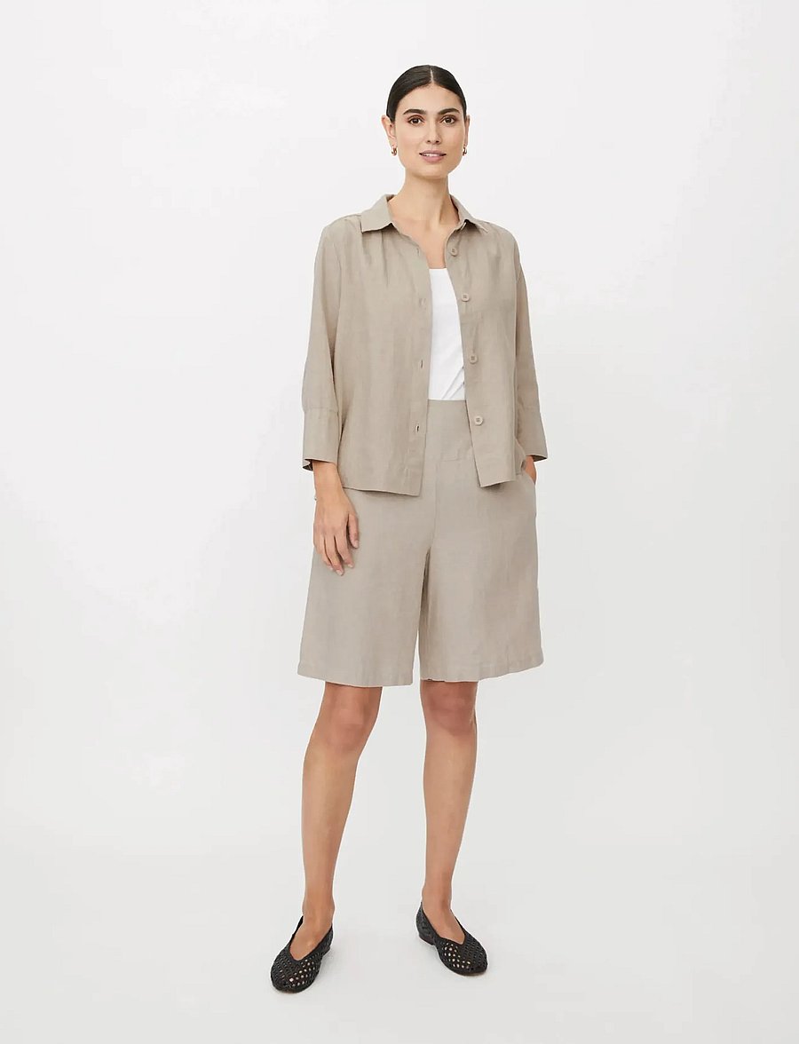 Masai - MaPinja - leinen-shorts - natural - 5
