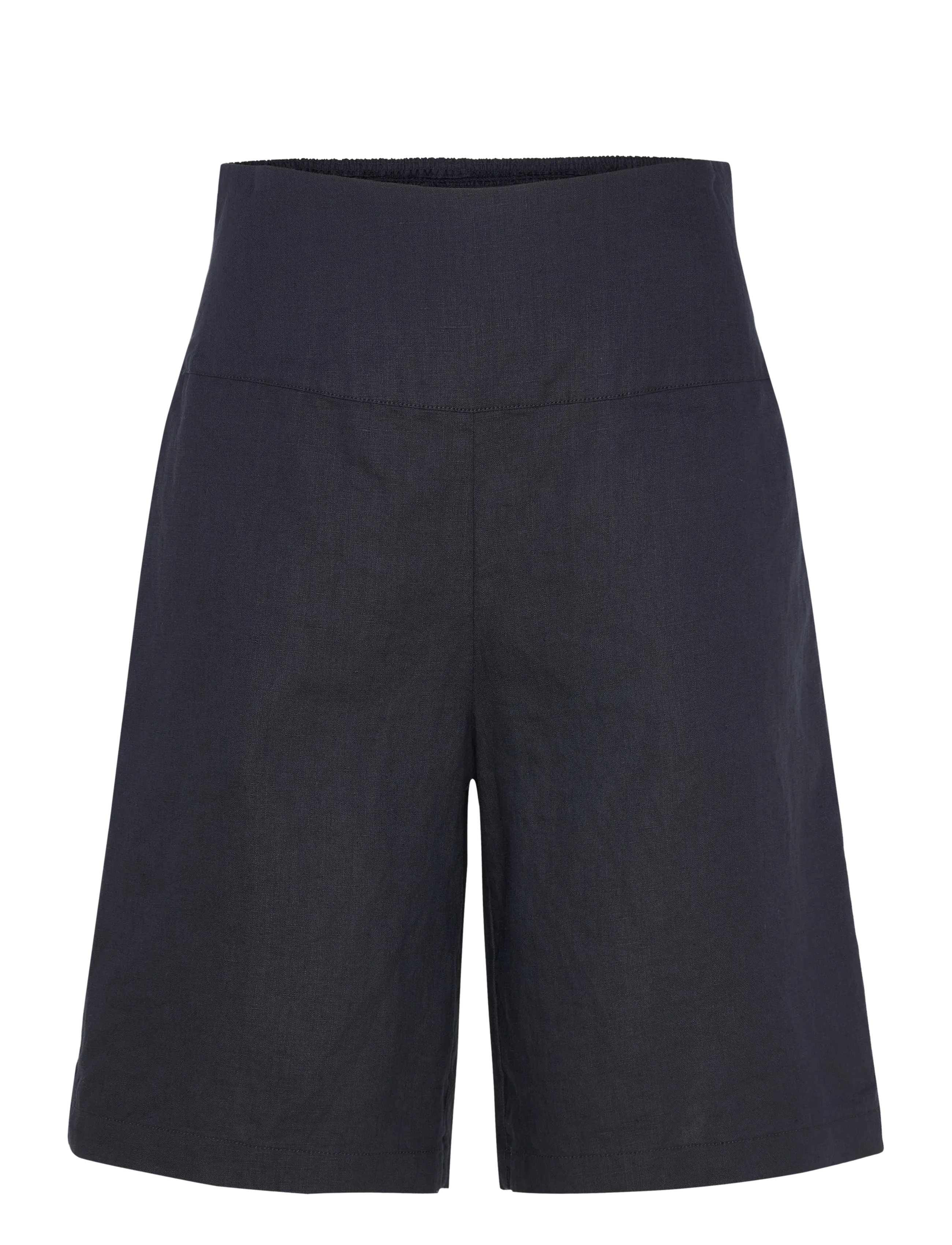 Masai MaPinja - Linen shorts - NAVY / navy