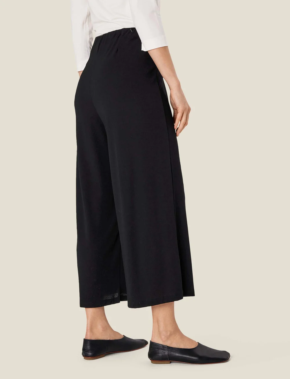 Masai - MaPam - wide leg trousers - black - 3