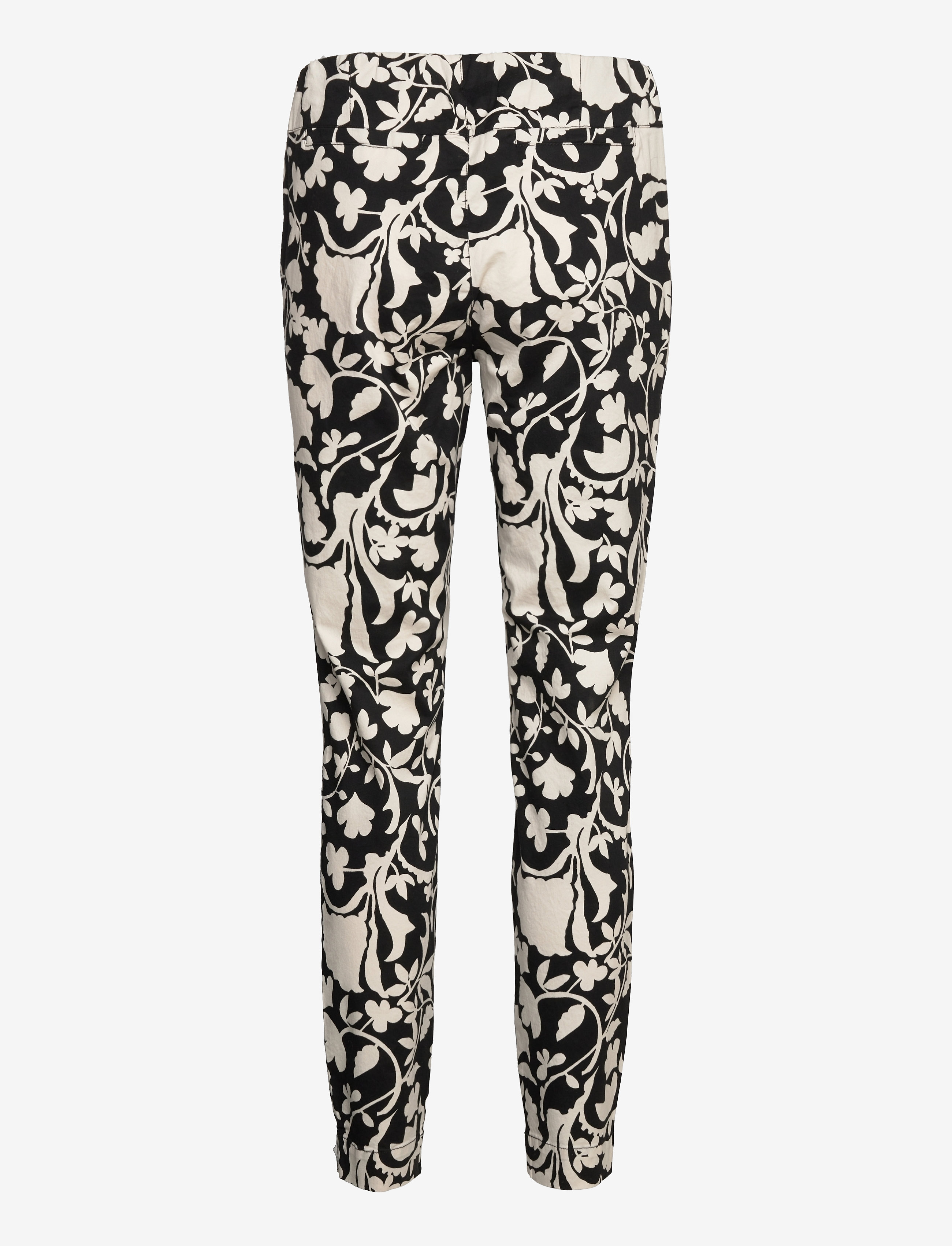 Masai - Poppy Regular - taisna piegriezuma bikses - black - 1