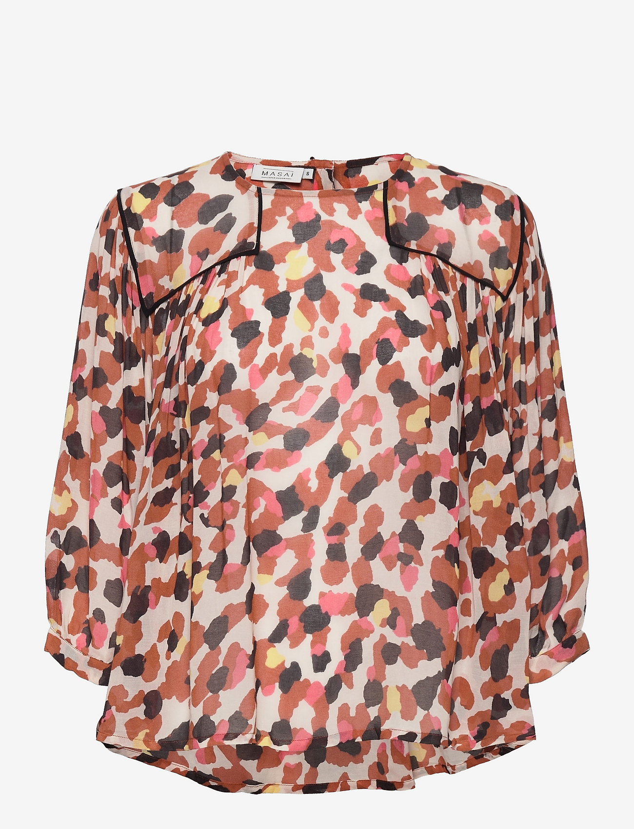 Masai - Delma - long-sleeved blouses - peach blossom - 0