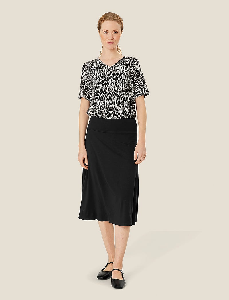 Masai - MaSaba - midi nederdele - black - 0