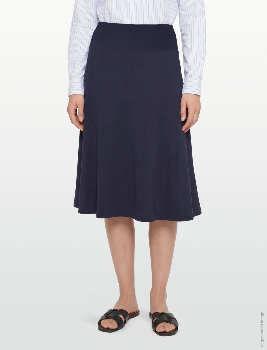 Masai - MaSaba - midi nederdele - navy - 3
