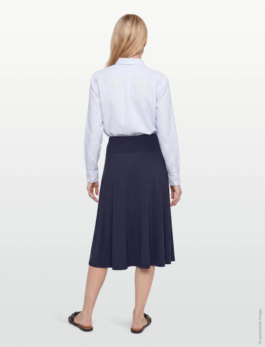 Masai - MaSaba - midi nederdele - navy - 4