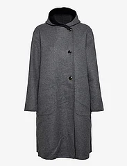 Masai - Teofila - Žieminiai paltai - black/m.grey.m - 2