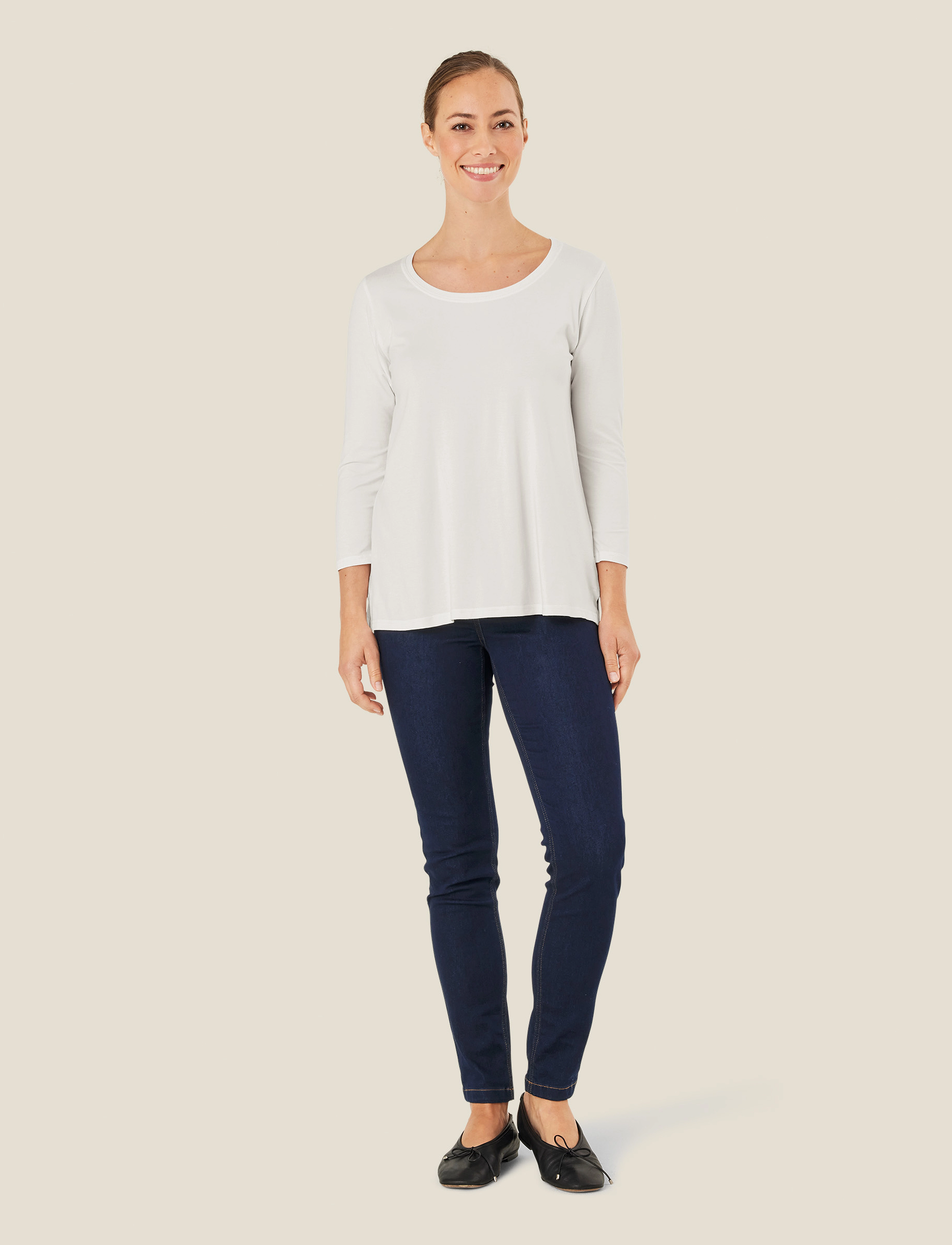 Masai - MaCecille - t-shirts met lange mouwen - cream - 5