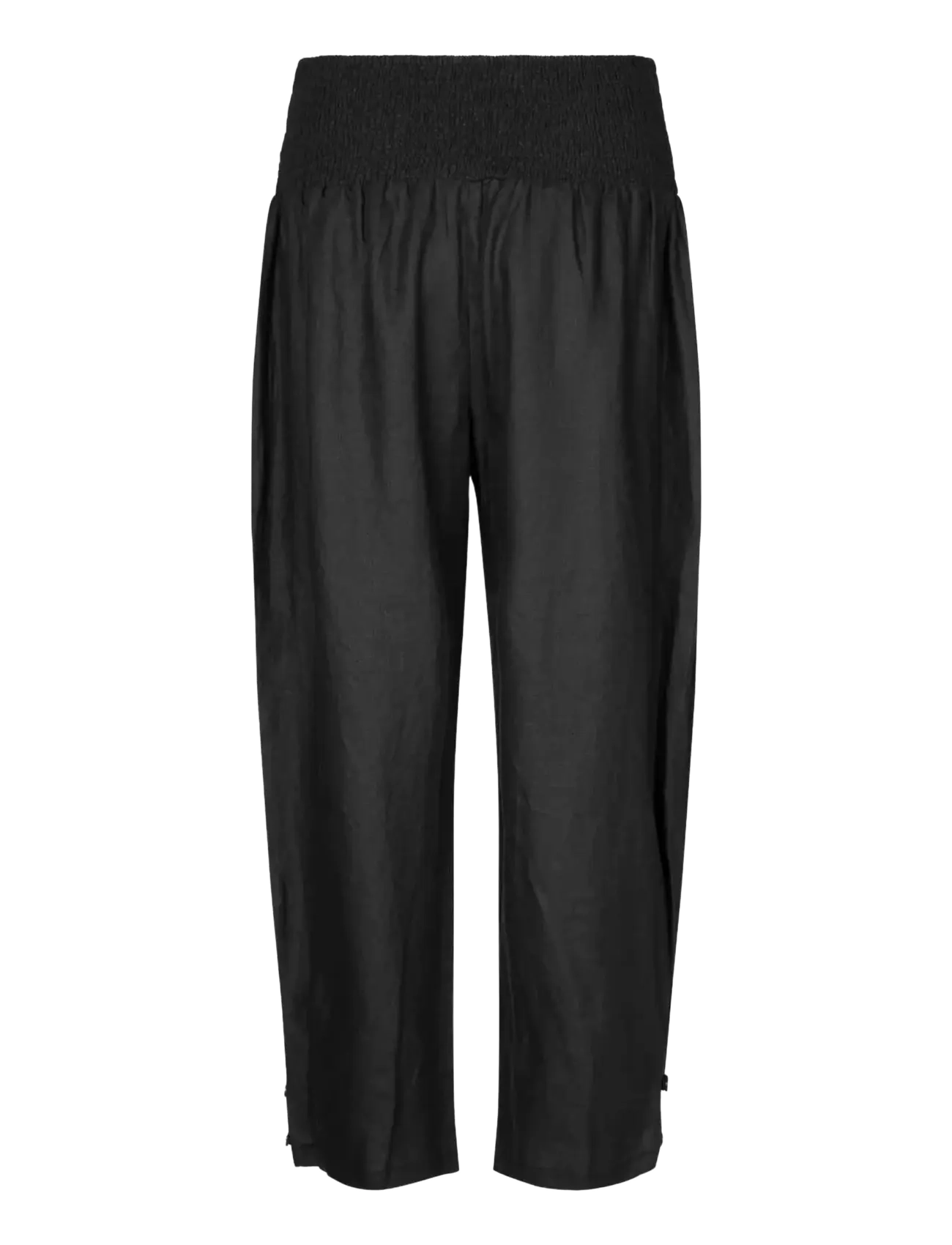 Masai - MaPenna - spodnie lniane - black - 2