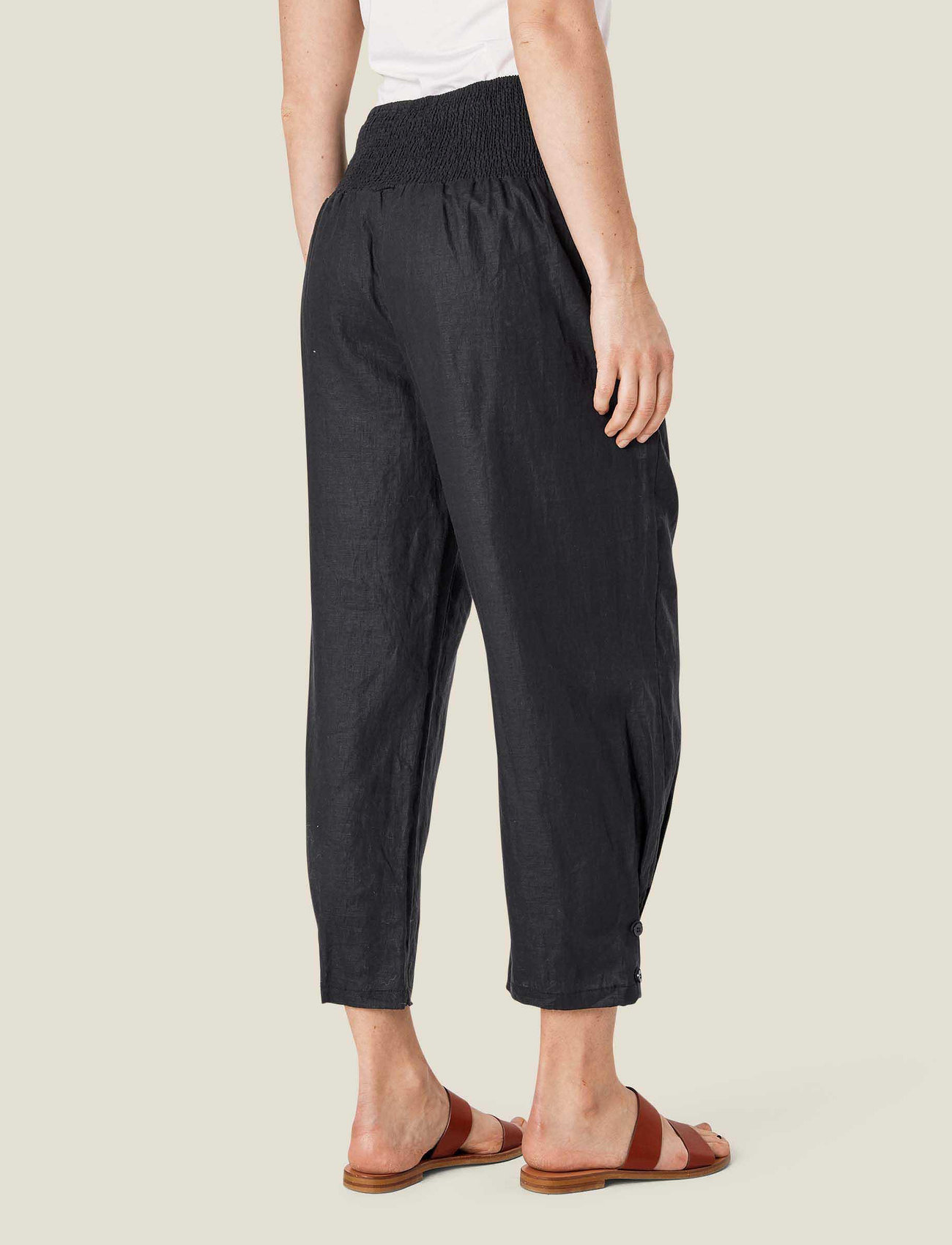 Masai - MaPenna - linased püksid - black - 3