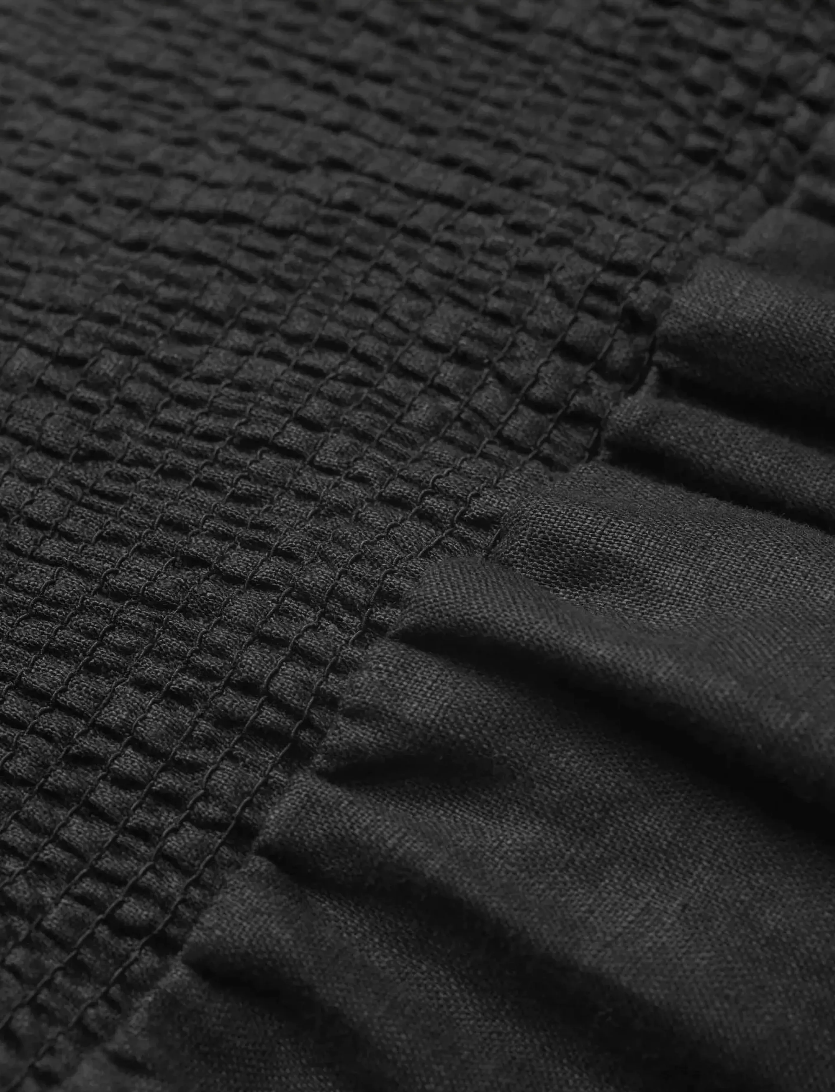 Masai - MaPenna - spodnie lniane - black - 5