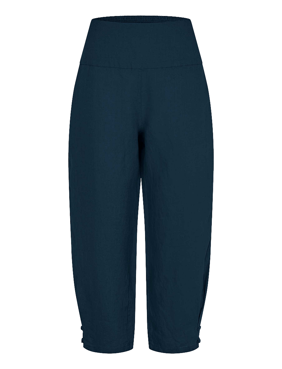 Masai - MaPenna - leinenhosen - navy - 1