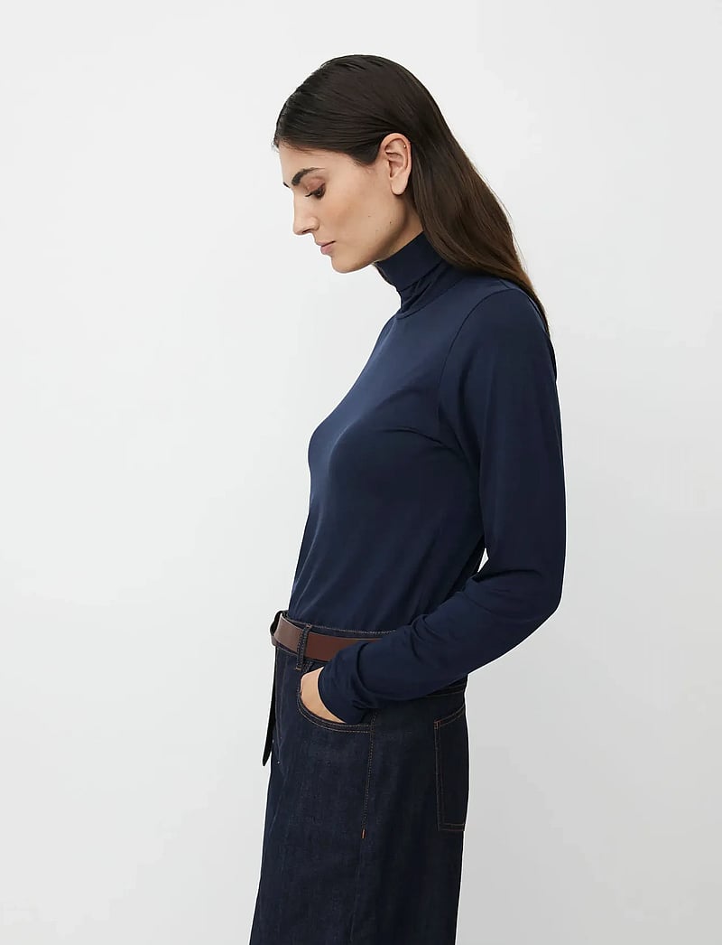 Masai - MaBrooklyn - langærmede toppe - navy blazer - 4