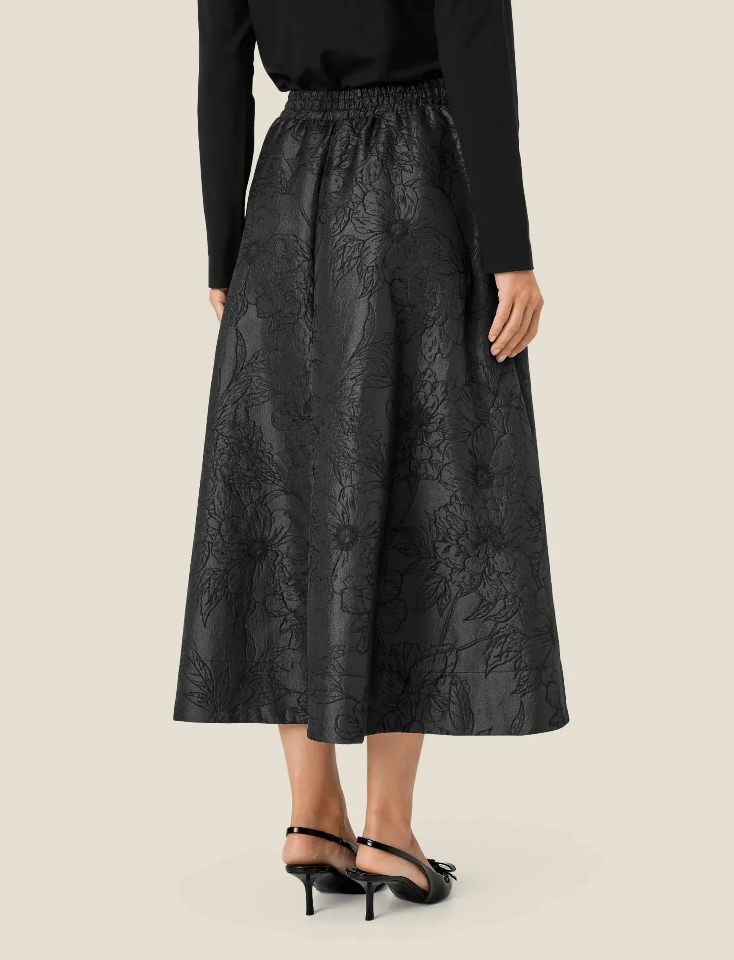 Masai - MaCreama - topi ar garām piedurknēm - black - 3