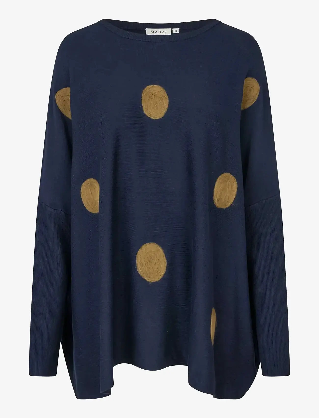 Masai - MaFanasi - stickade tröjor - navy blazer - 1