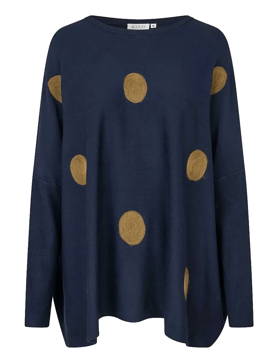Masai - MaFanasi - pullover - navy blazer - 1