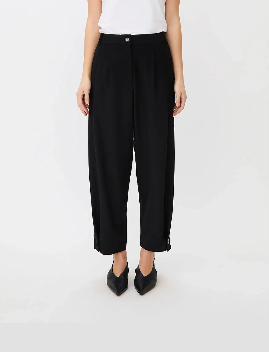 Masai - MaPunna - hosen mit geradem bein - black - 0