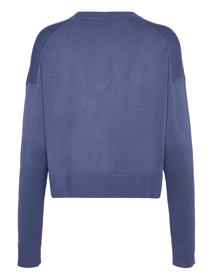 Masai - MaFayda - stickade tröjor - bijou blue - 2