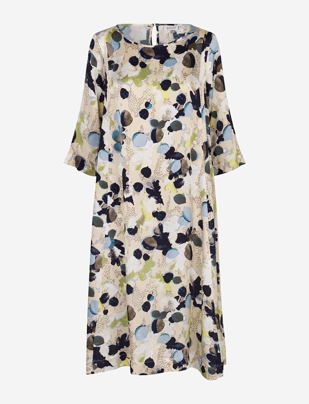 Masai - MaNabia - midikleider - fog - 0