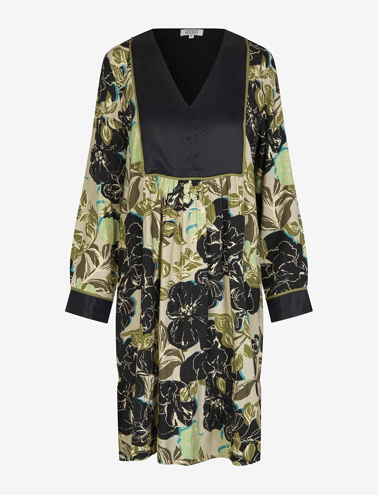 Masai - MaNaihati - midi dresses - loden green - 0