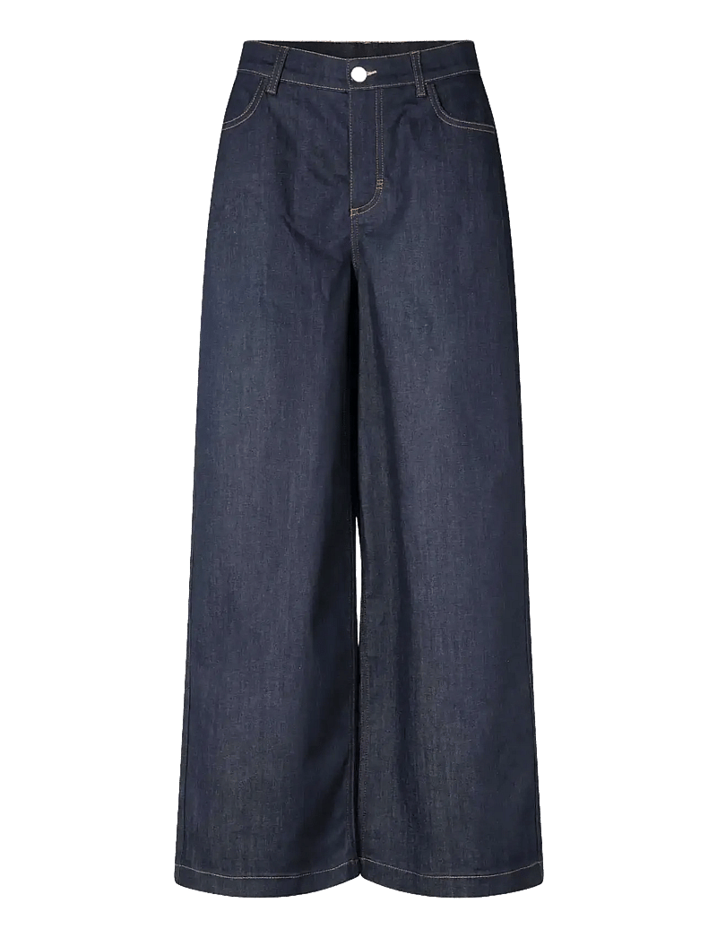 Masai - MaPassang - wide leg jeans - dark denim - 0