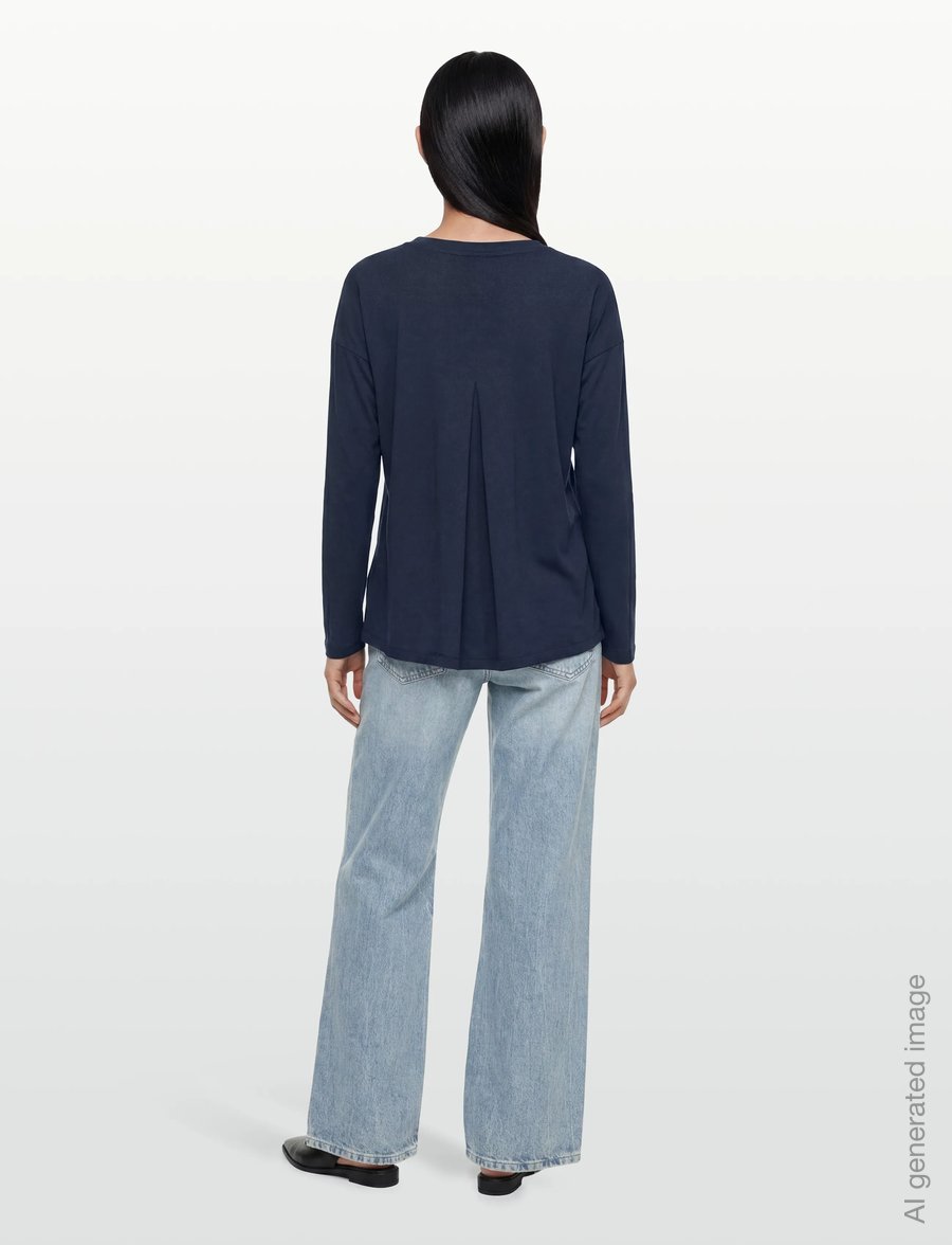 Masai - MaDefan - gebreide truien - navy blazer - 4