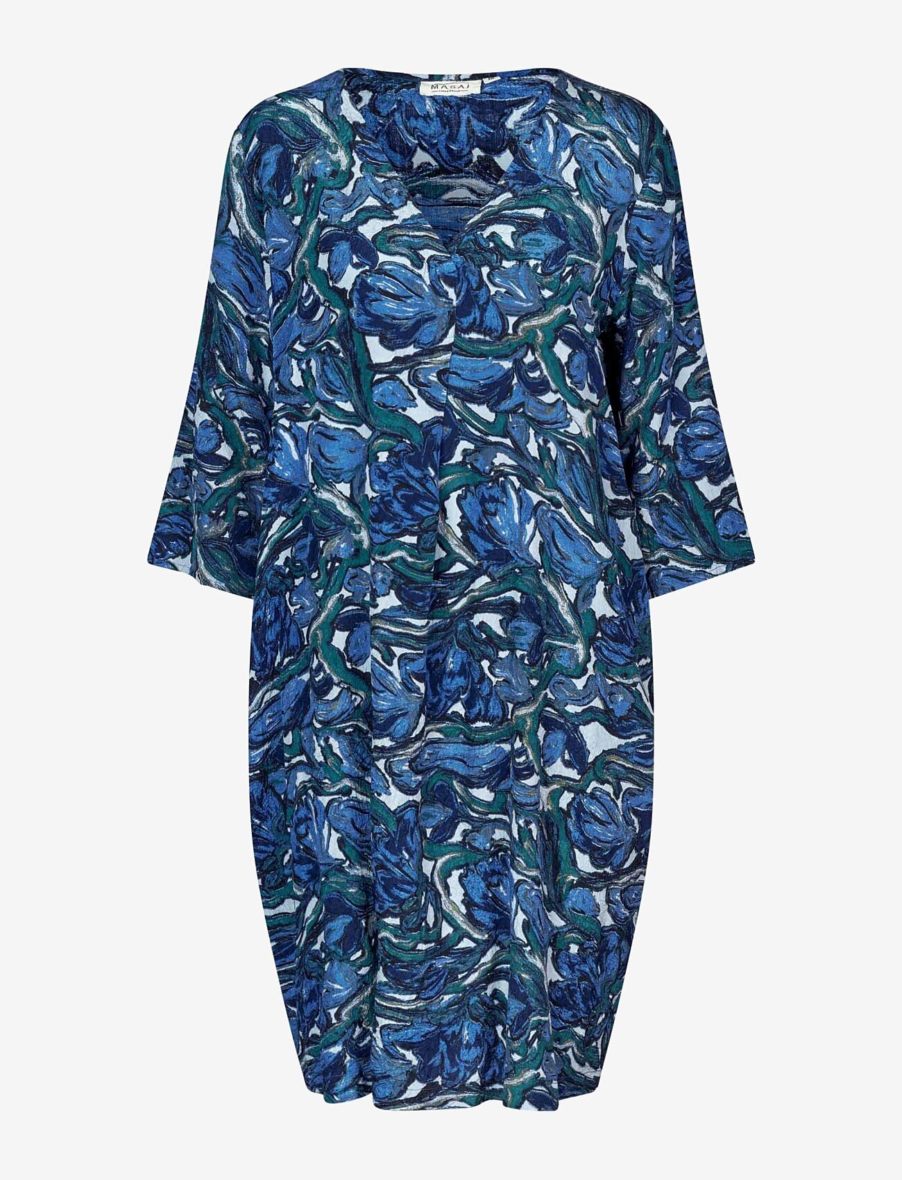 Masai - MaNodetta - midikleider - blue fog - 0