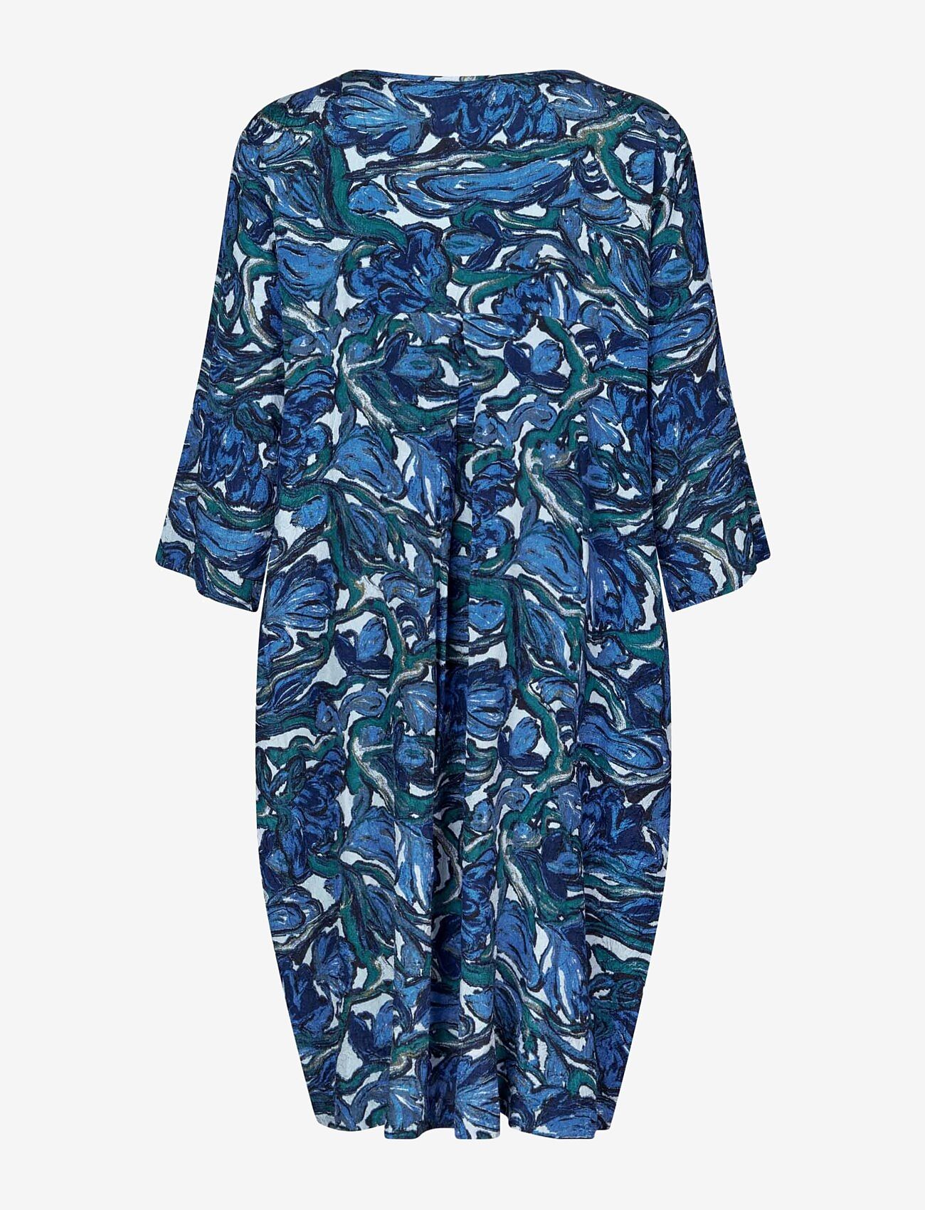 Masai - MaNodetta - midikleider - blue fog - 2