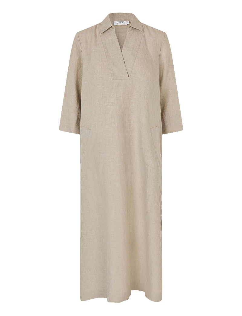 Masai - MaNikeeta - skjortklänningar - natural - 1