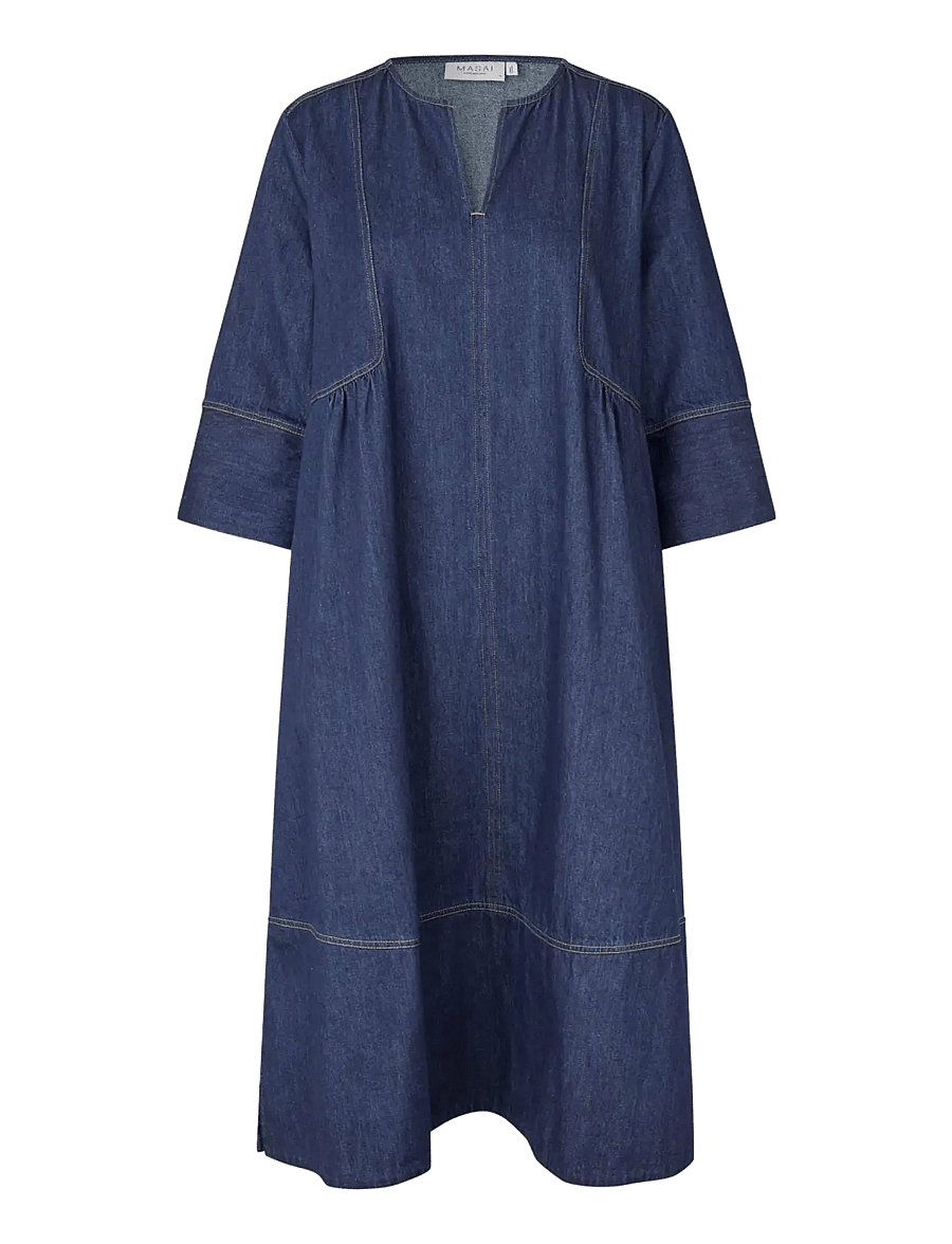 Masai - MaNasya - jeansklänningar - raw denim - 1