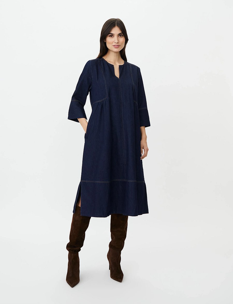 Masai - MaNasya - jeansklänningar - raw denim - 0