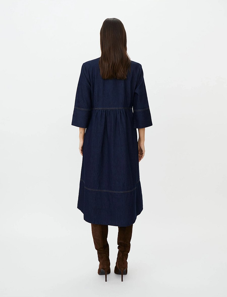 Masai - MaNasya - jeansklänningar - raw denim - 3