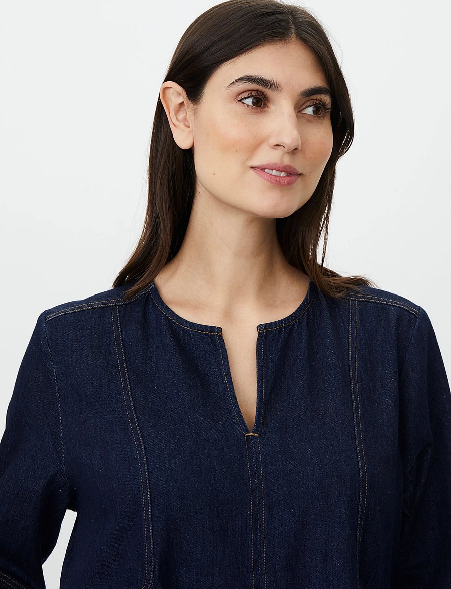 Masai - MaNasya - jeansklänningar - raw denim - 4