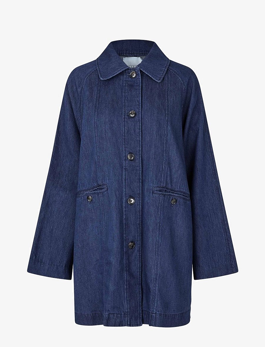 Masai - MaTam - kerged mantlid - dark denim - 1