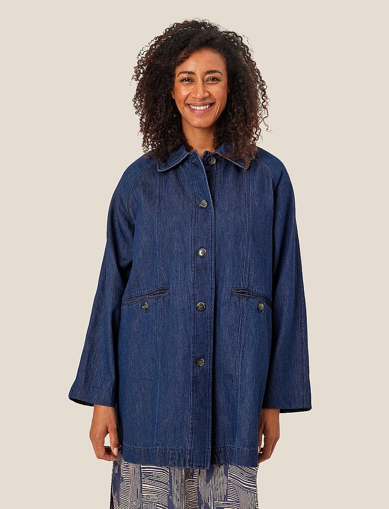 Masai - MaTam - léttar kápur - dark denim - 0