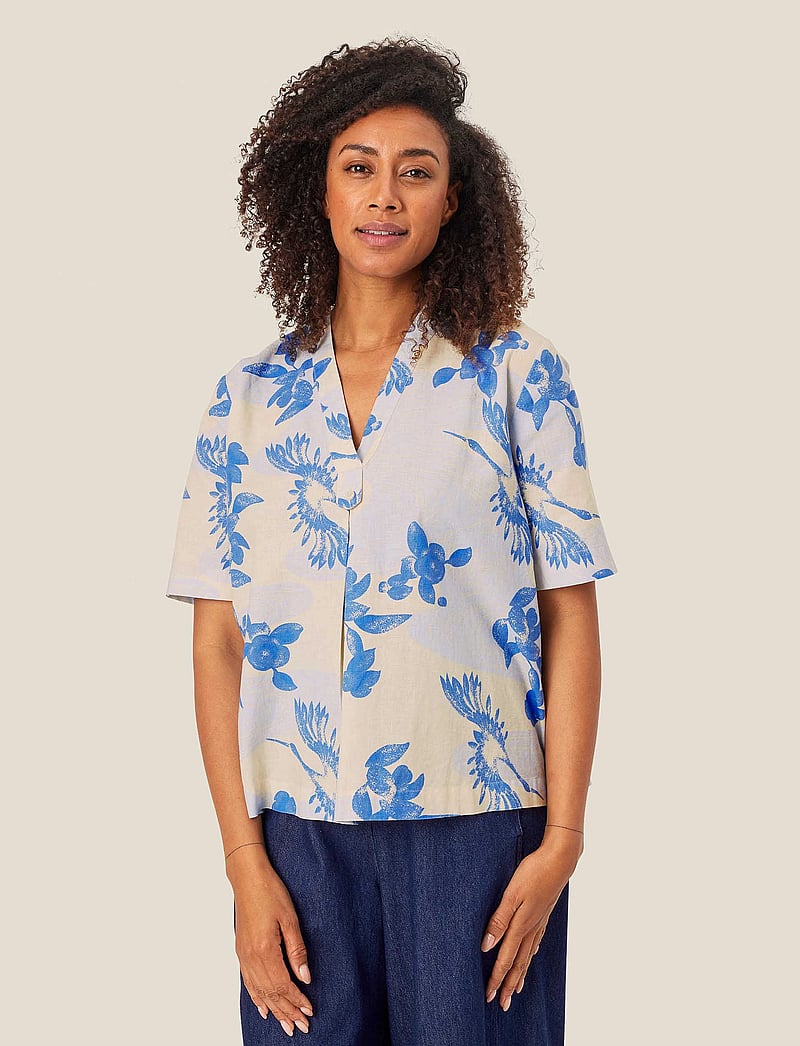 Masai - MaDukami - kurzärmlige hemden - heather - 0